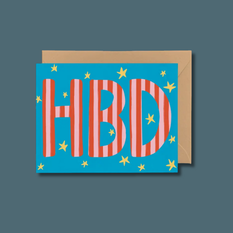 HBD Stars Card