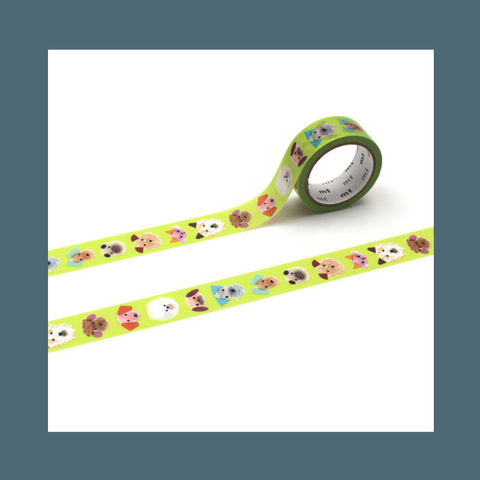 Puppy's Face Washi Tape