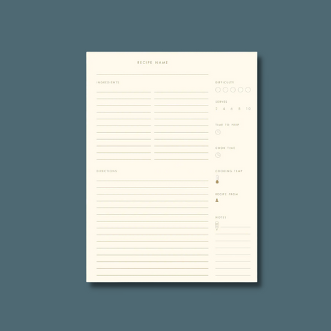 Heirloom Recipe Book