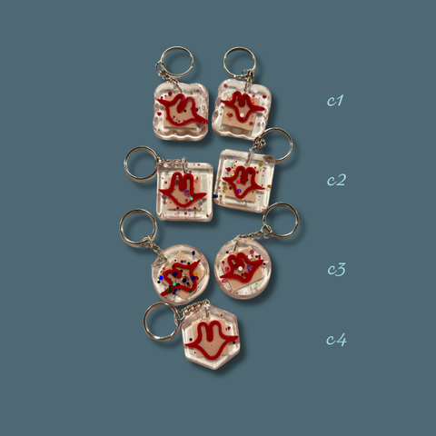Heated Rivalry Bag Charms
