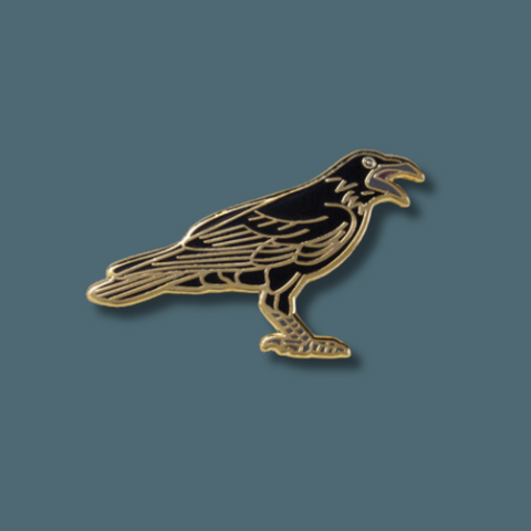 Crow Lapel Pin