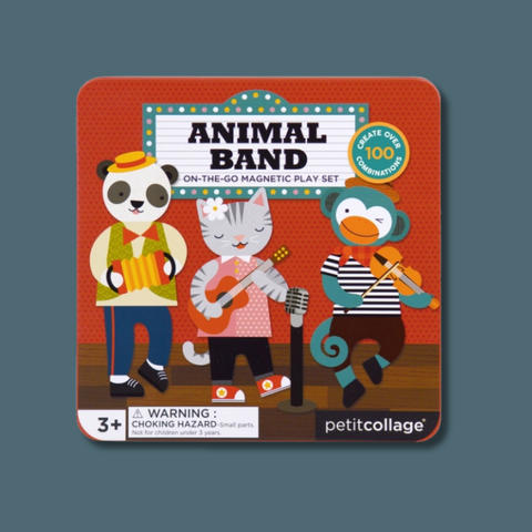 Animal Band On-The-Go Magnetic Play Set