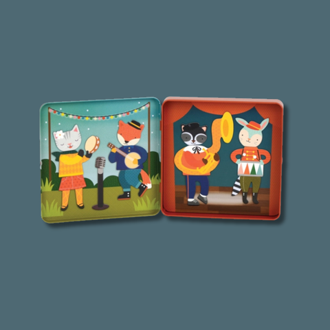 Animal Band On-The-Go Magnetic Play Set