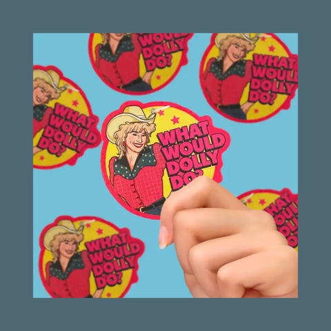What Would Dolly Do Air Freshener