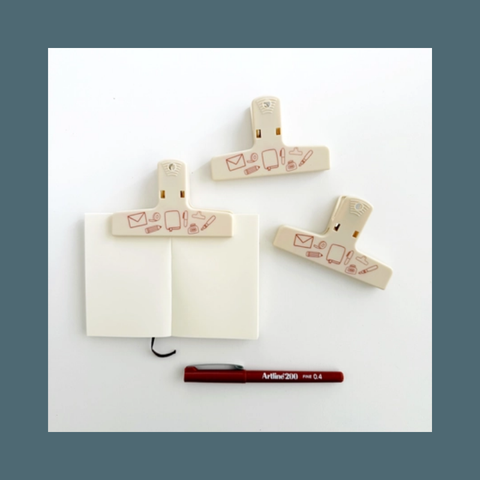Stationery Doodles Journal Clip