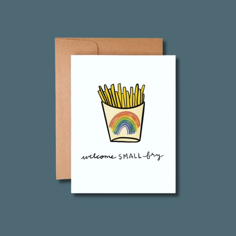 Welcome Small Fry Card