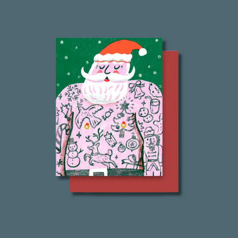Santa Daddy Card