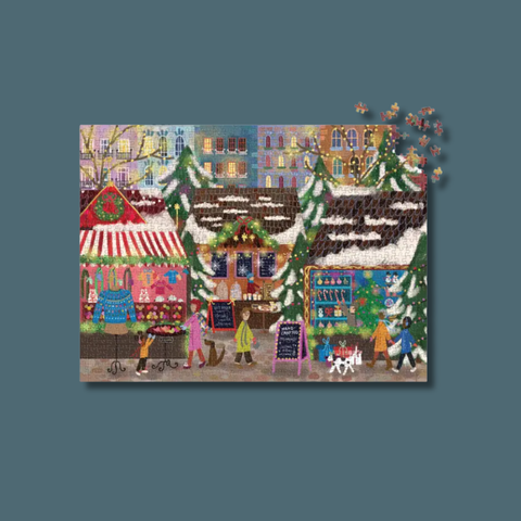 Joy Laforme Merry Market Foil Puzzle