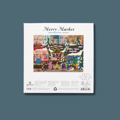 Joy Laforme Merry Market Foil Puzzle