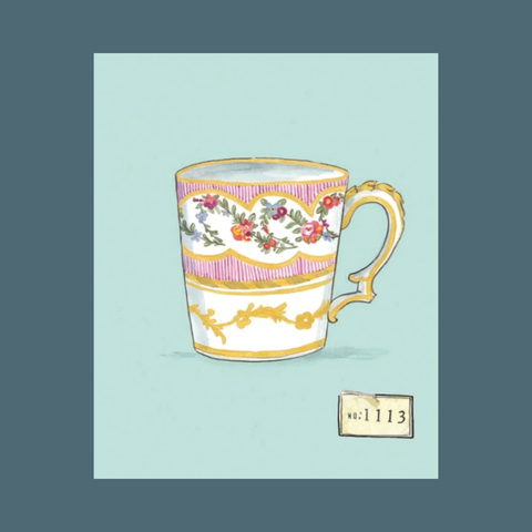 A Teacup Collection Notecard Set