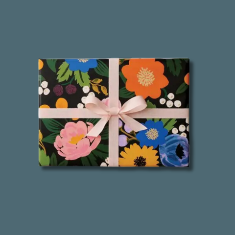 Vintage Blossomes Continuous Wrapping Paper Roll