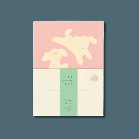 Playing Dogs Letter Set