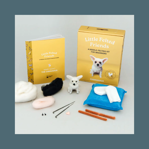Little Felted Friends Chihuahua Needle Felting Kit