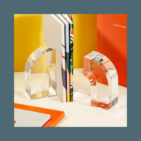 Arc Bookend Set