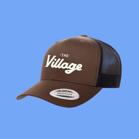 Village Two Toned Retro Trucker Cap