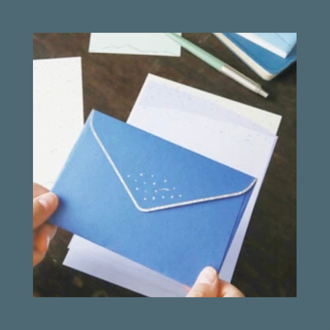 Night Navy Letter Set