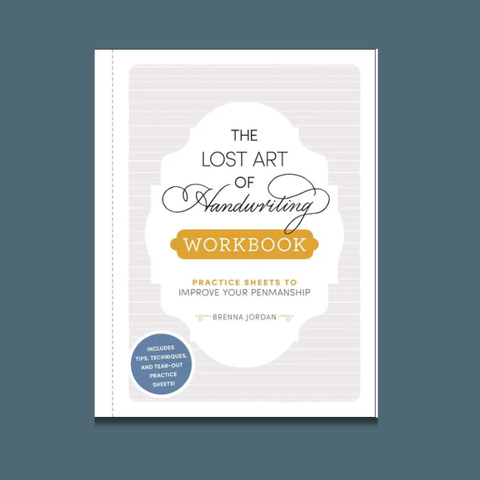 Lost Art Of Handwriting Workbook