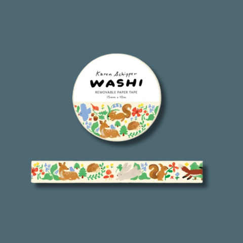 Woodland Washi Tape