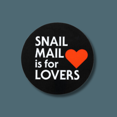 Snail Mail Is For Lovers Sticker