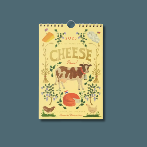 Rifle Paper 2025 Cheese Kitchen Calendar