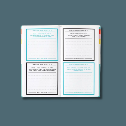 A Million Things To Do Before You Die Prompted Journal