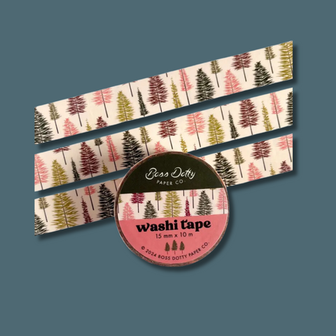 Holiday Trees Washi Tape