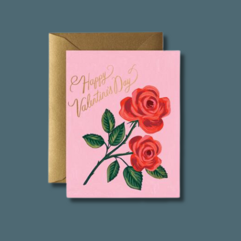 Roses Are Red Valentine's Day Card