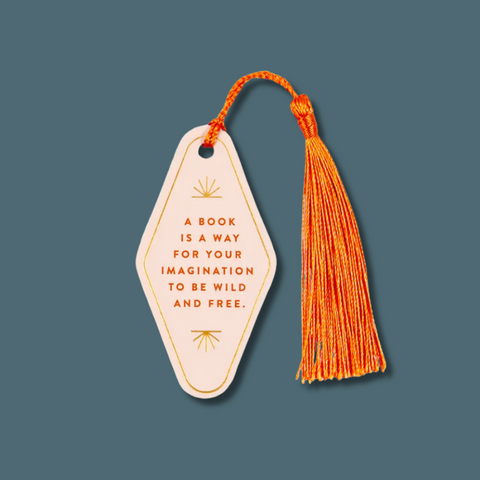 Your Imagination Vegan Leather Bookmark 