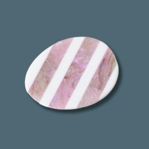 Eco Pink Candy Egg Hair Clip