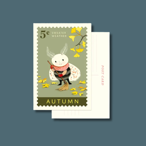 Autumn Soft Sweep Postcard