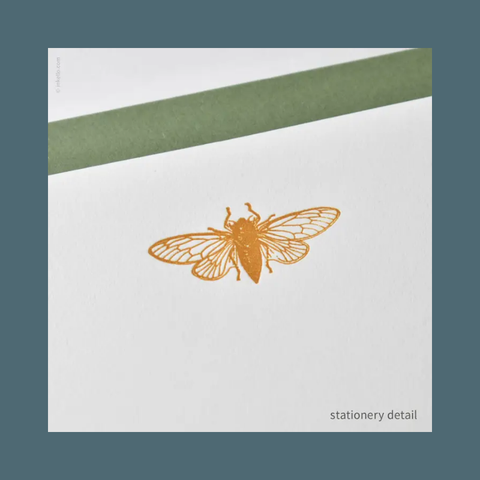 Cicada Stationery Set 