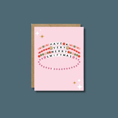 Merry Swiftmas Bracelets Card