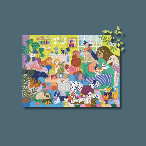 Good Dog Club Family Puzzle