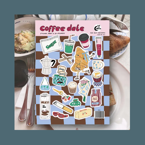 Coffee Date Sticker Sheet