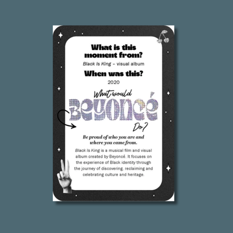 What Would Beyoncé Do Flashcard Deck