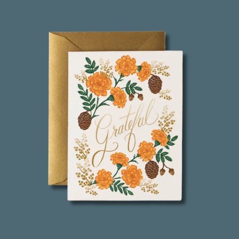 Grateful Harvest Thank You Card