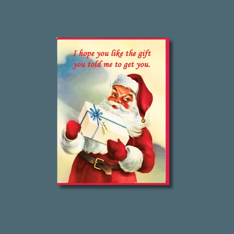 Hope You Like The Gift Card