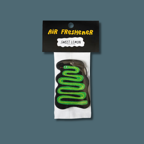 Green Snake Lemon Scent Air Freshener