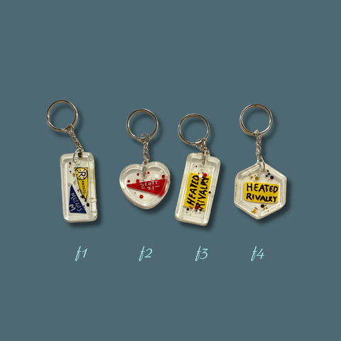 Heated Rivalry Bag Charms