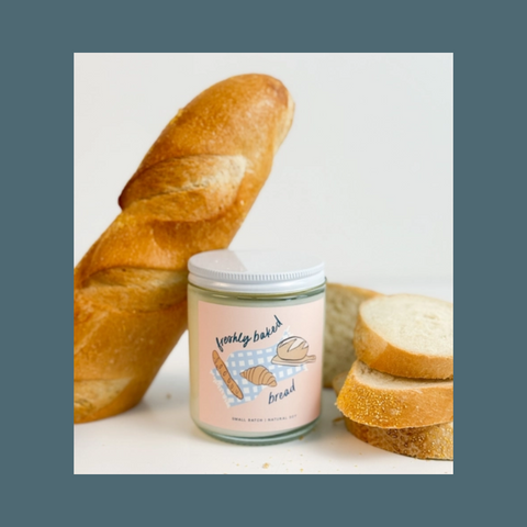 Freshly Baked Bread Candle