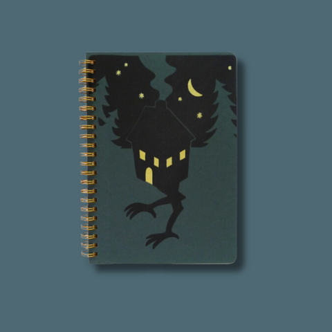 Baby Yaga Medium Coil Notebook