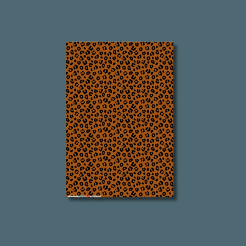 Animal Print Gift Wrap Sheet