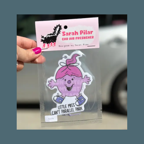Little Miss Can't Parallel Park Air Freshener