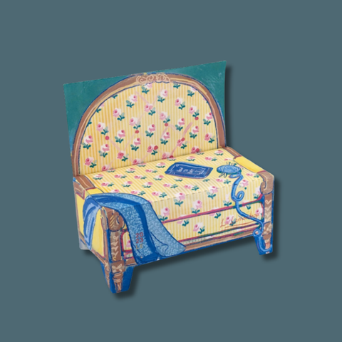 Eye Candy Furniture Sweet Louis Settee 
