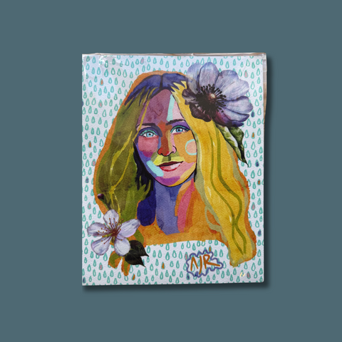 Sister Portrait Art Print