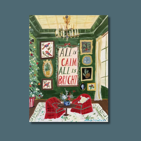 All Is Calm Holiday Card