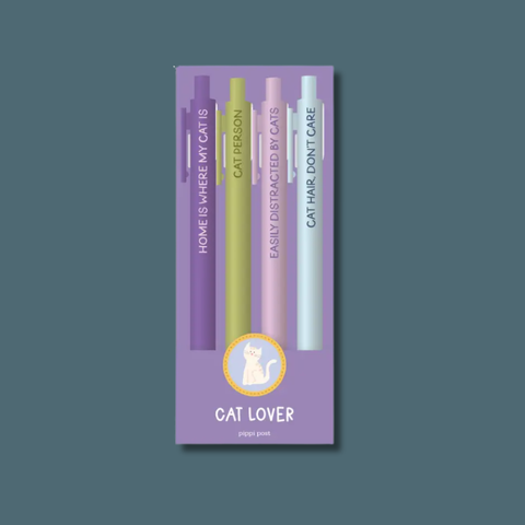 Cat Lover Pen Set