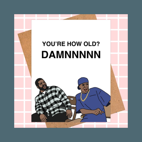 Damn Friday Birthday Card