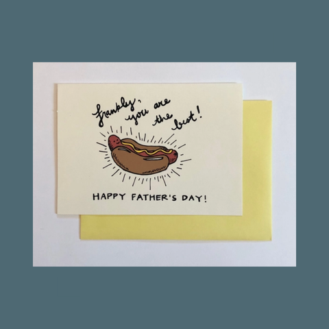 Frankly The Best Father's Day Card