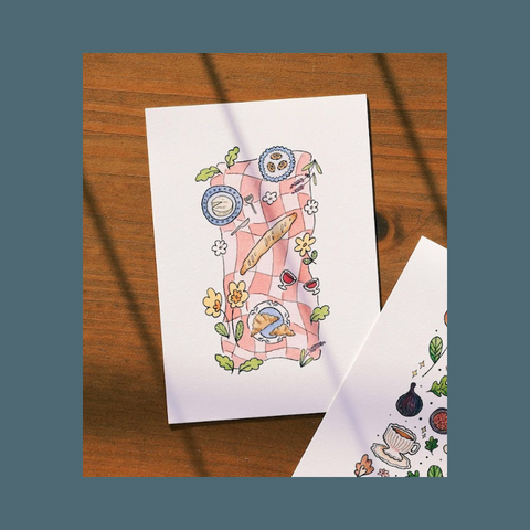 Pink Picnic Art Print